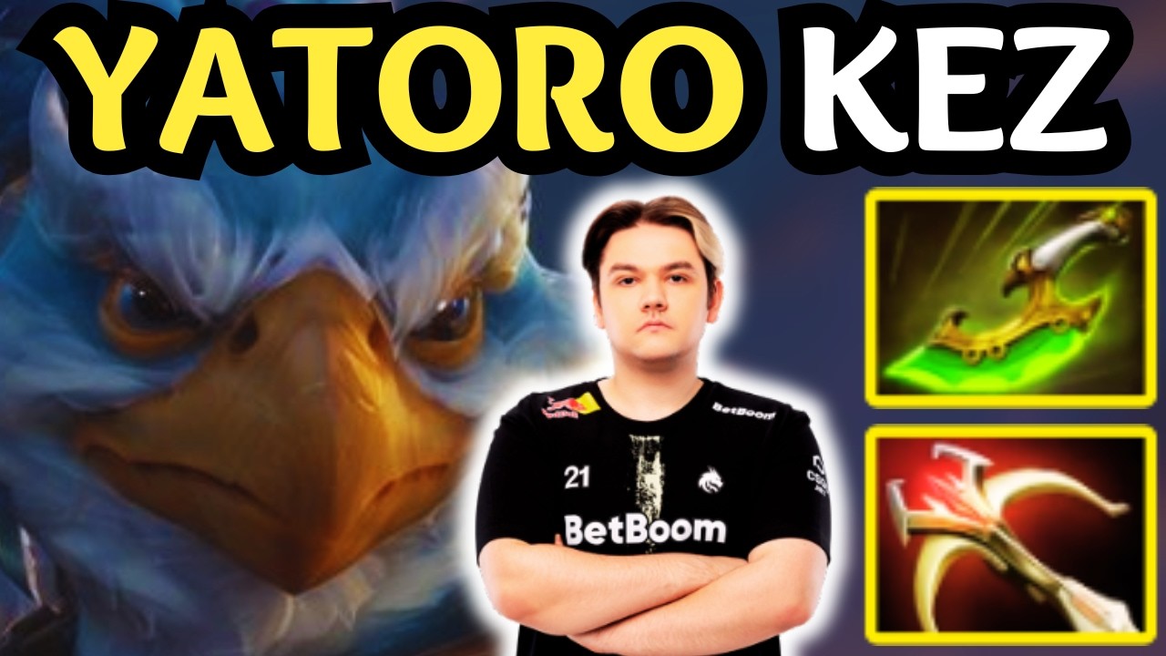 🔥 16000 MMR Yatoro KEZ Carry — Pro Gameplay Domination vs Team Liquid 🔥 Dota 2 Gameplay