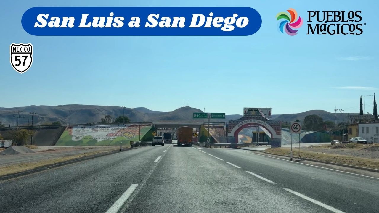 SAN LUIS POTOSÍ A SAN DIEGO DE LA UNIÓN, GUANAJUATO