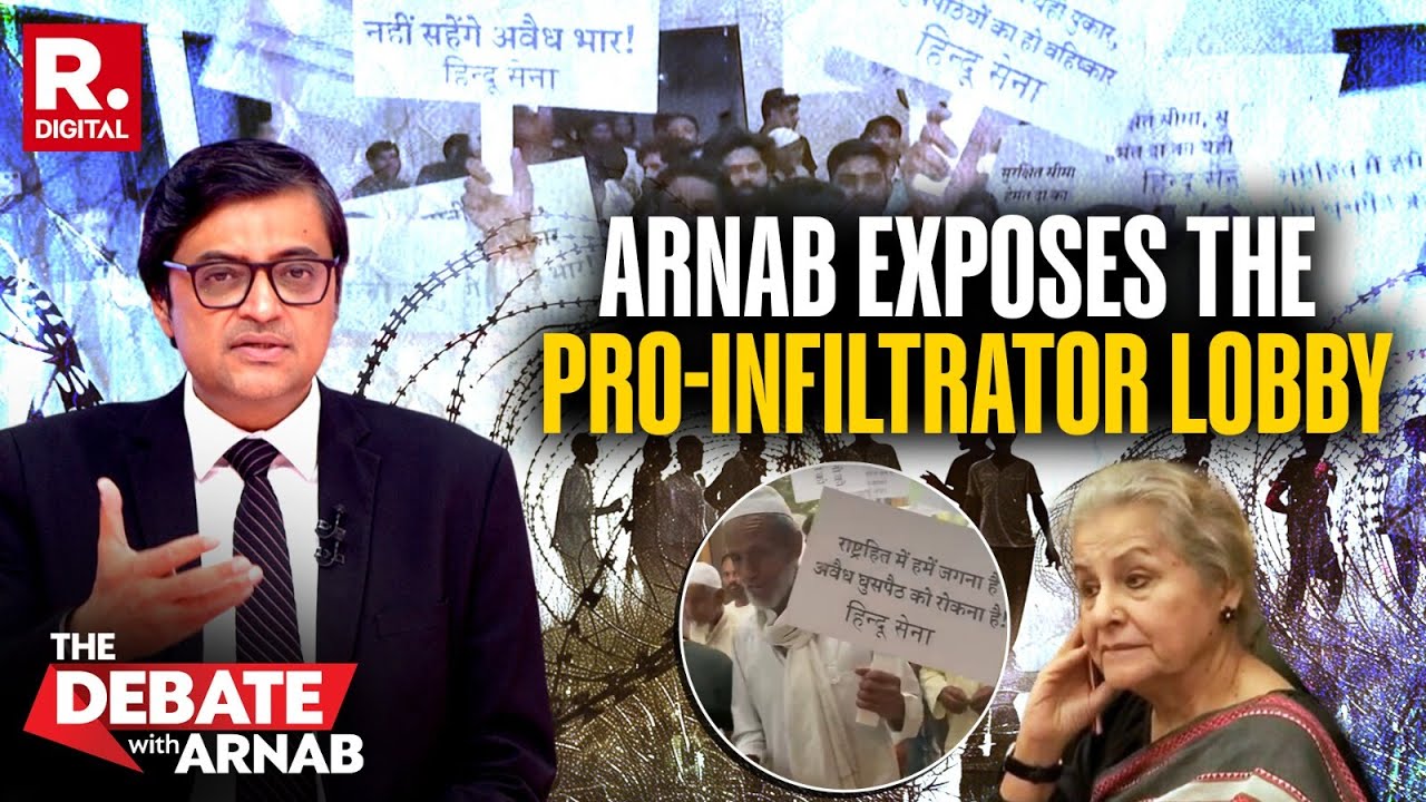Arnab: Pro-Infiltrator Lobby, The Khan Market Gang Should Be Exposed To Save Nation’s Sovereignty