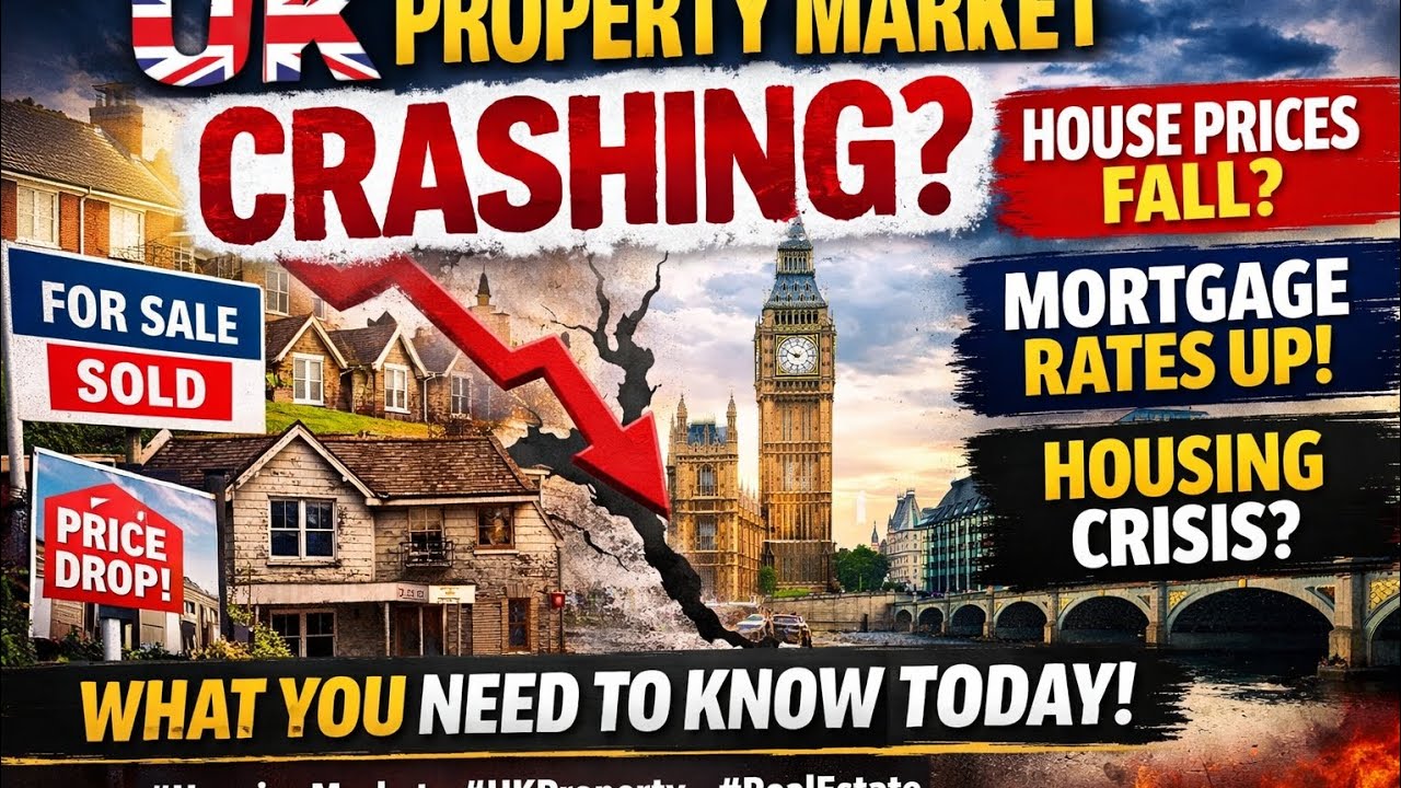 Is the UK Property Market Crashing? What You Need to Know Today.