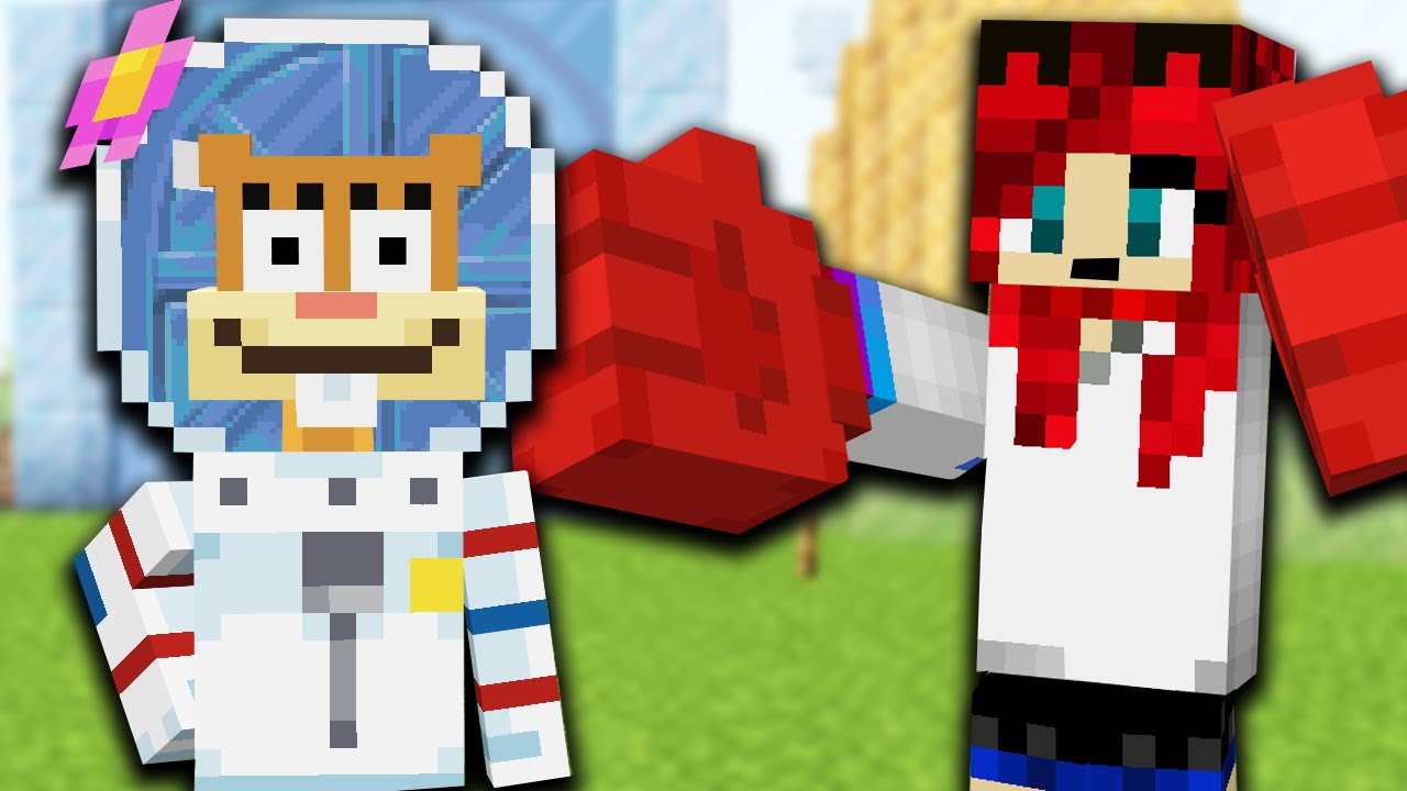 Elfoglaltuk SZANDI H&Aacute;Z&Aacute;T! 🐿️  - Minecraft Spongebob Addon -  2.r&eacute;sz - w/Immu