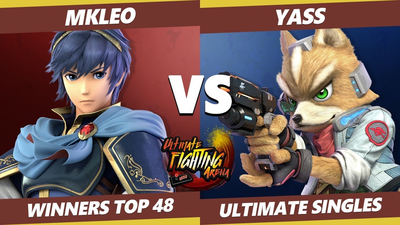 UFA 2019 SSBU - FOX | MkLeo (Marth) Vs ESM | Yass (Fox) Smash Ultimate Tournament Winner Round of 48