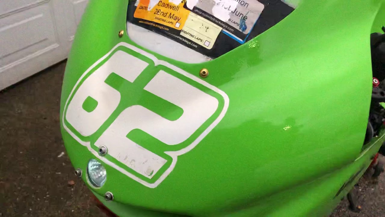 ZX6r J2 Track Bike