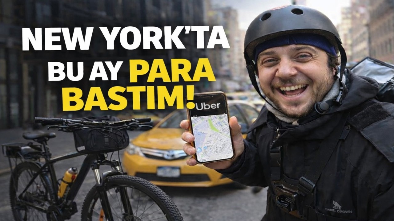 AMERİKADA BİSİKLETLE KURYELİK YAPARAK AYDA 7800 DOLAR KAZANMAK 🇺🇸