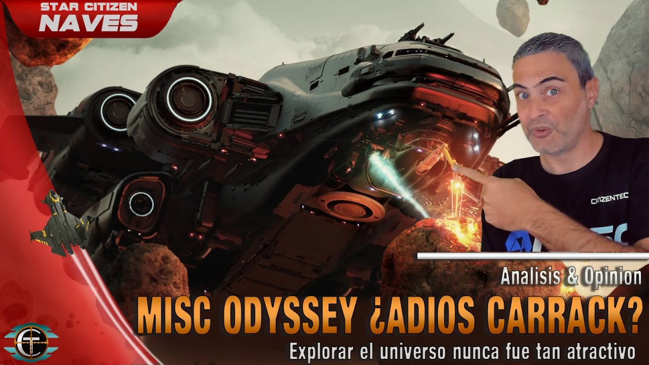 Misc Odyssey, exploración sin limites en Star Citizen