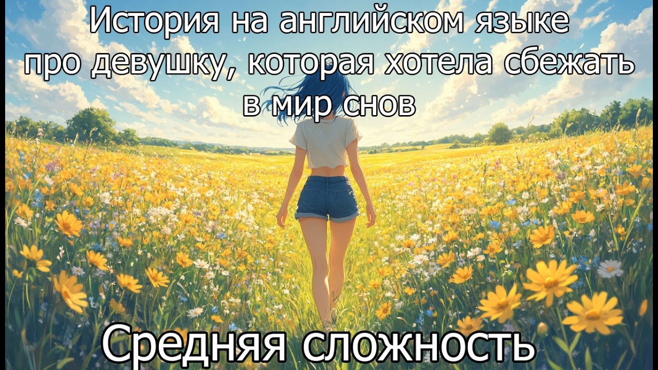 A Journey to Eleanore | История на английском языке про девушку, которая хотела сбежать в мир снов