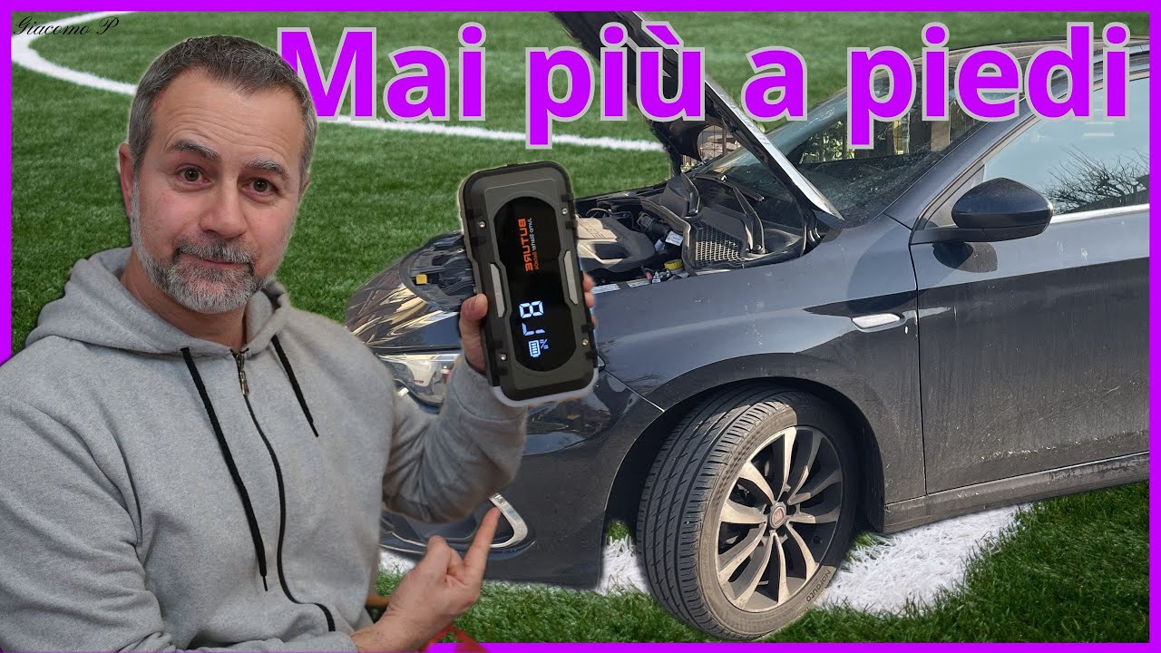 Jump Starter BuTure Beta04 6000A- mai più a piedi e non solo - ti ricarica anche lo SmartPhone