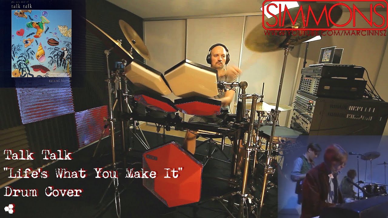 Talk Talk - Life’s What You Make It  🎧 DRUM COVER ⬢ SIMMONS SDS V ⬢