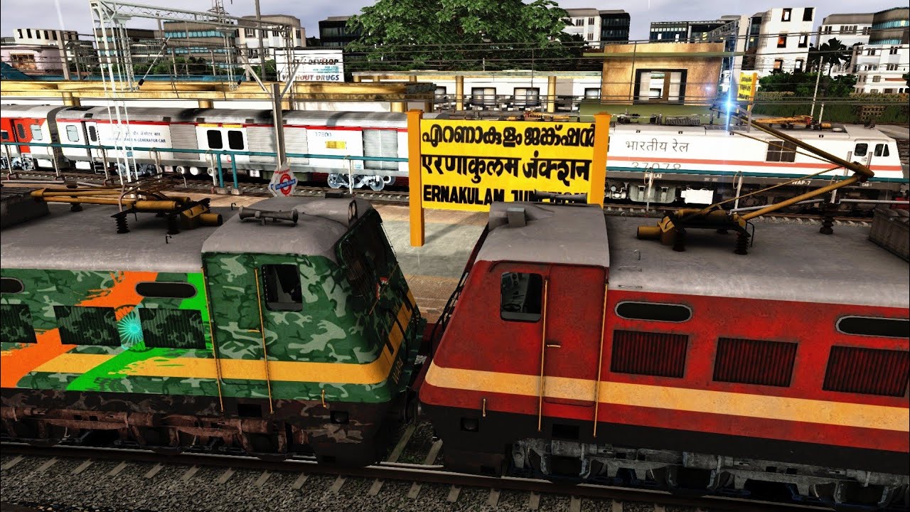 Ernakulam - Bilaspur Sf Express || Journey From Ernakulam Jn || Railworks Gameplay