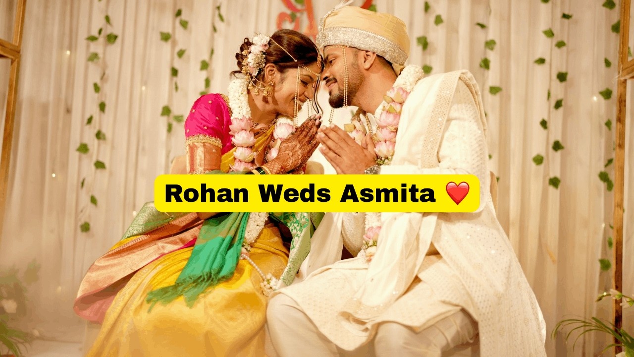 आमचे लग्न | Wedding Vlog | Rohan weds Asmita | Marathi Wedding Vlog | Rohan In USA