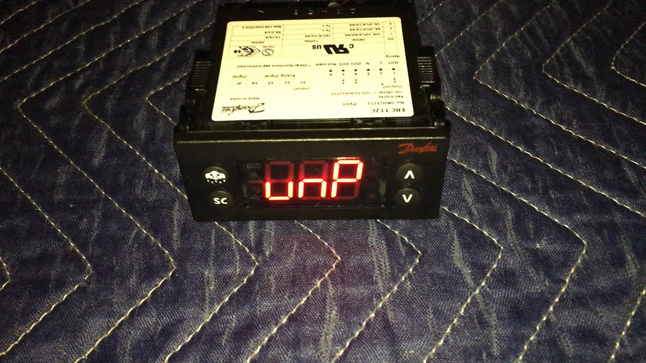 The New Danfoss ERC112 control arrived & it Says 