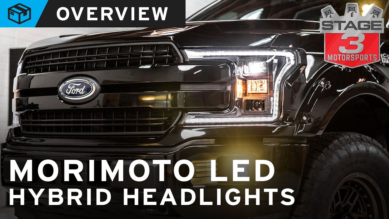 18-20 F-150 Morimoto Hybrid LED Headlights Overview