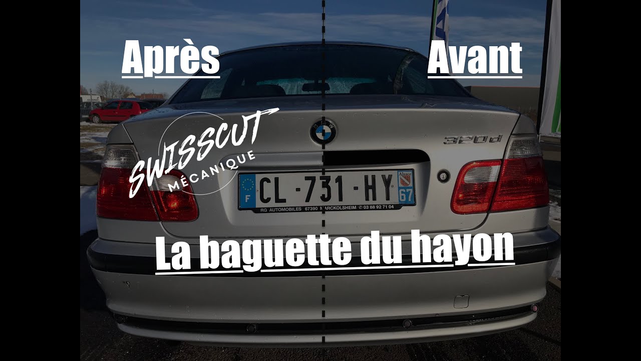 Ma BMW E46 #20 La baguette du hayon
