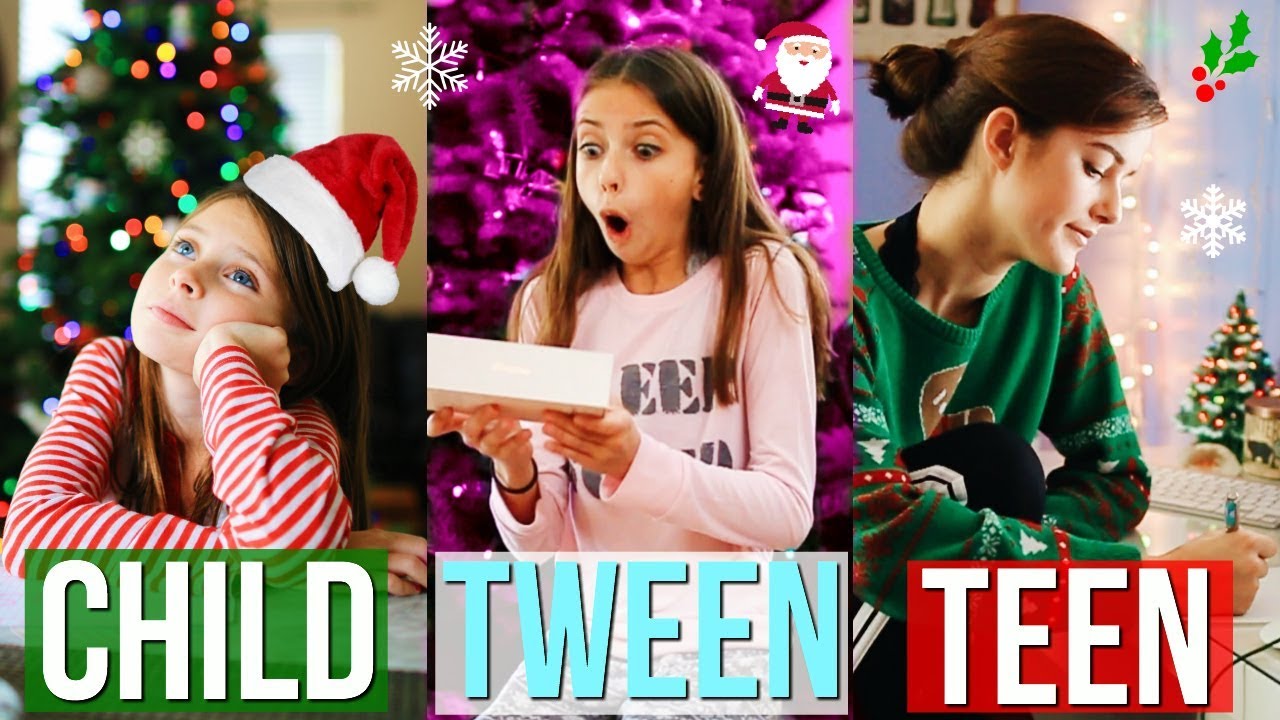 Child vs Tween vs Teen (CHRISTMAS EDITION) !!