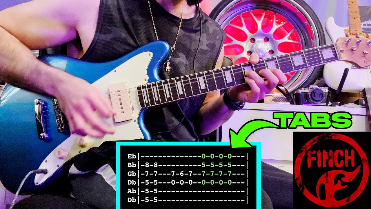 Finch - Ender (guitar tabs lesson)
