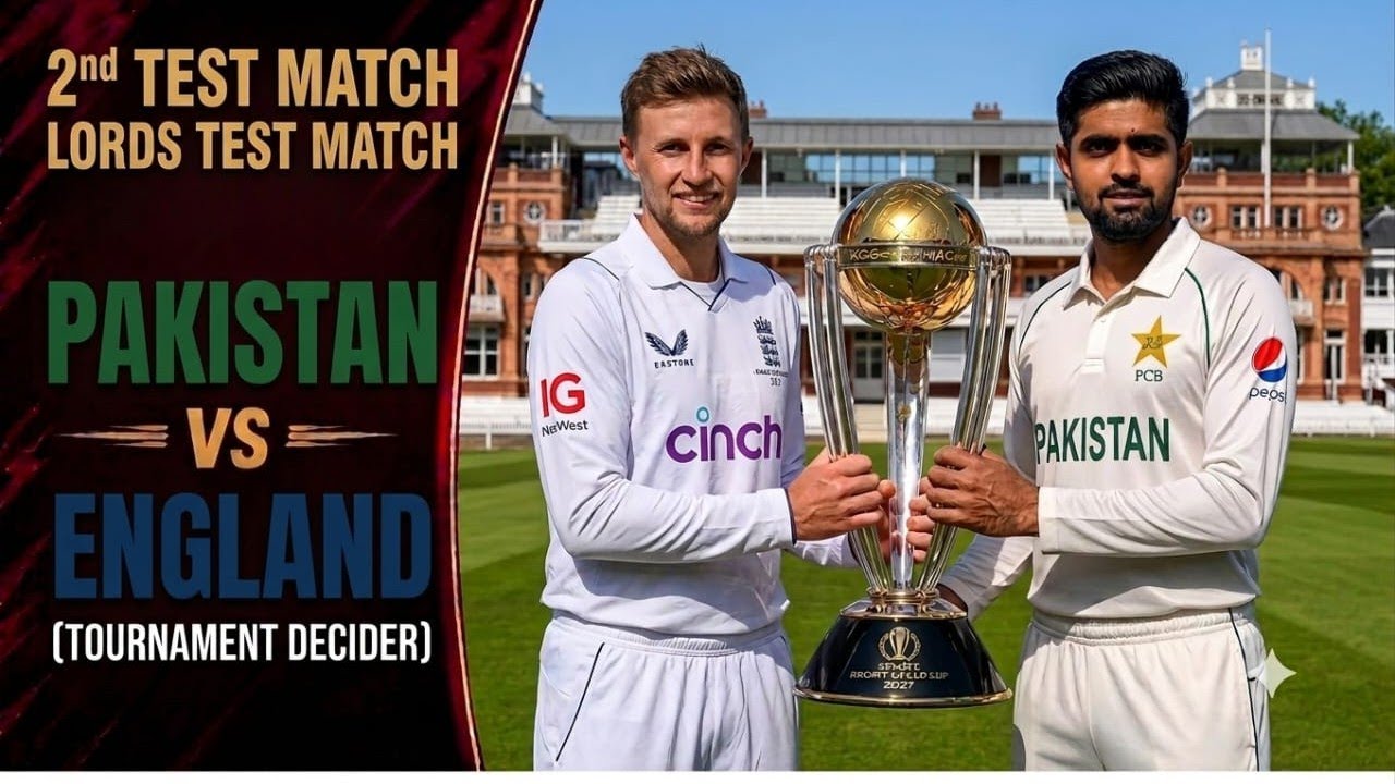 Pakistan vs England | Lords Test Match | Live stream😍🔥| Hardest Difficulty