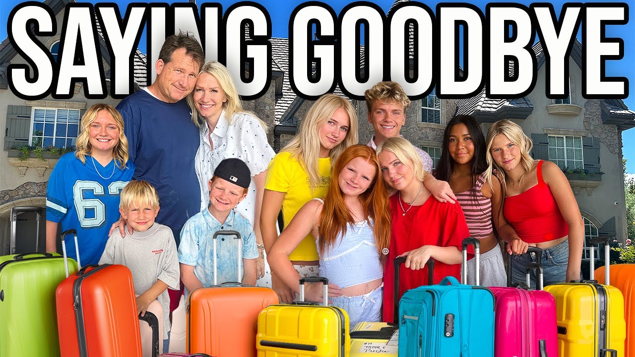 10 KiDS PACKiNG AND MOViNG TO MAUi!! SAYING GOODBYE.. 😢