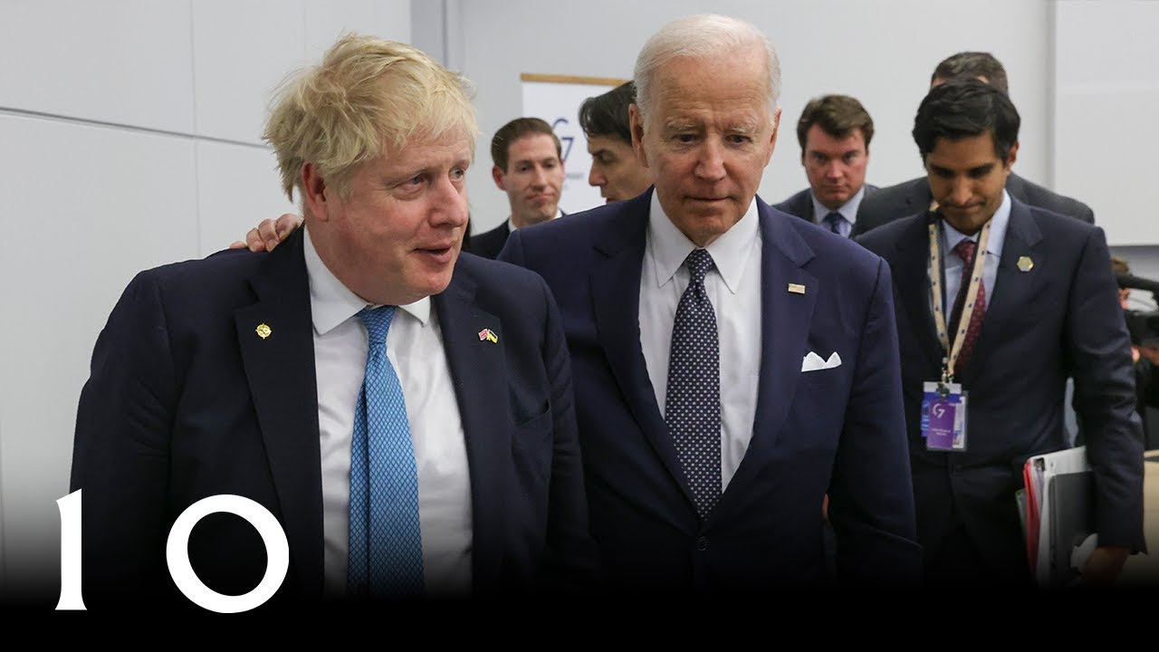Boris Johnson attends NATO Summit & G7 Leaders Meeting