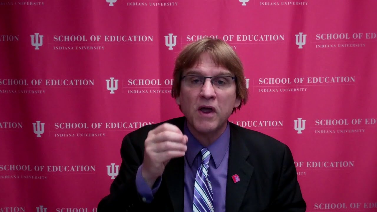 Curtis J. Bonk, Professor, Instructional Systems Technology Dept, IU Bloomington Video 1