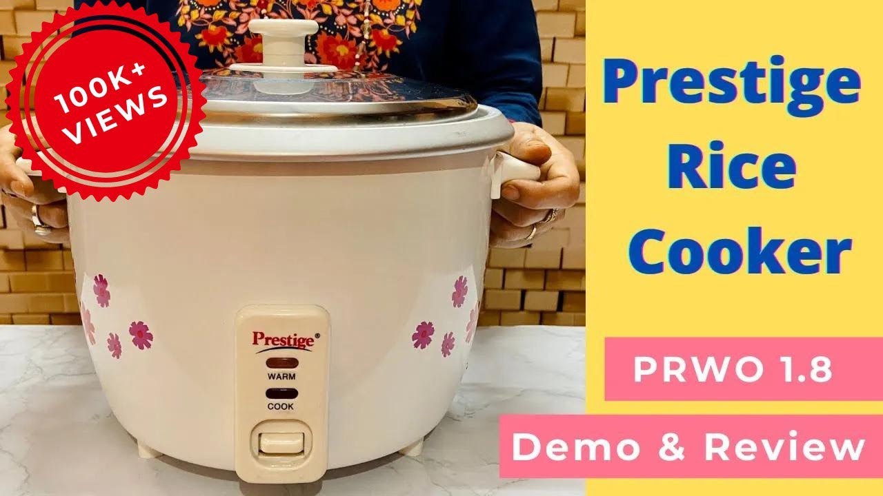 Prestige Delight Rice Cooker | PRWO 1.8 | Demo & Review in Hindi