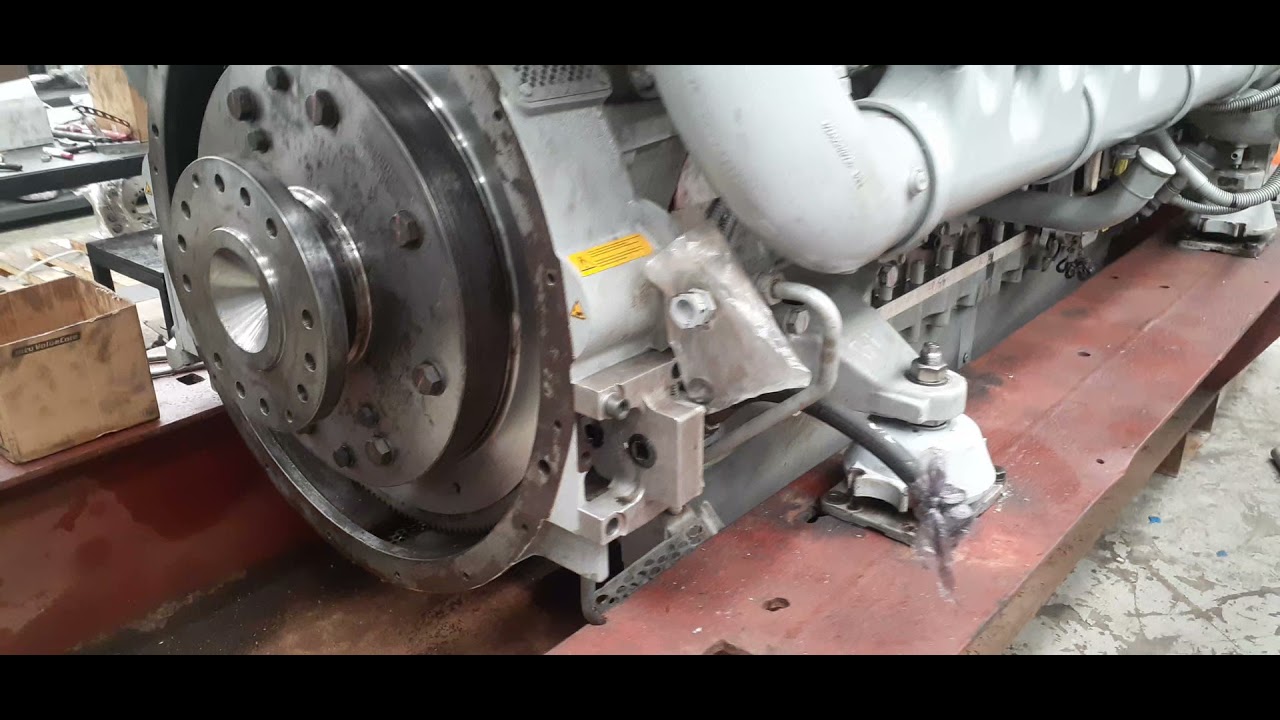 MTU 16V 4000 M73 #mtu #rollsroyce #mechanic #diesel #mechanical #technician #turbocharger #injector