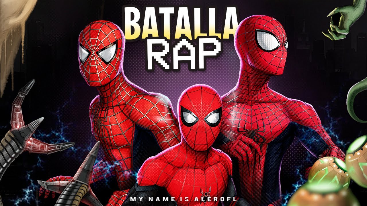 SPIDER-MAN vs TODOS los VILLANOS de No Way Home 💥 ( BATALLA de RAP ) 🔥 AleROFL