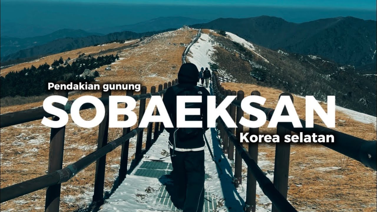 VLOG 🇰🇷 : SOBAEKSAN NATIONAL PARK | pendakian musim dingin 🥶‼️ Eps - 7