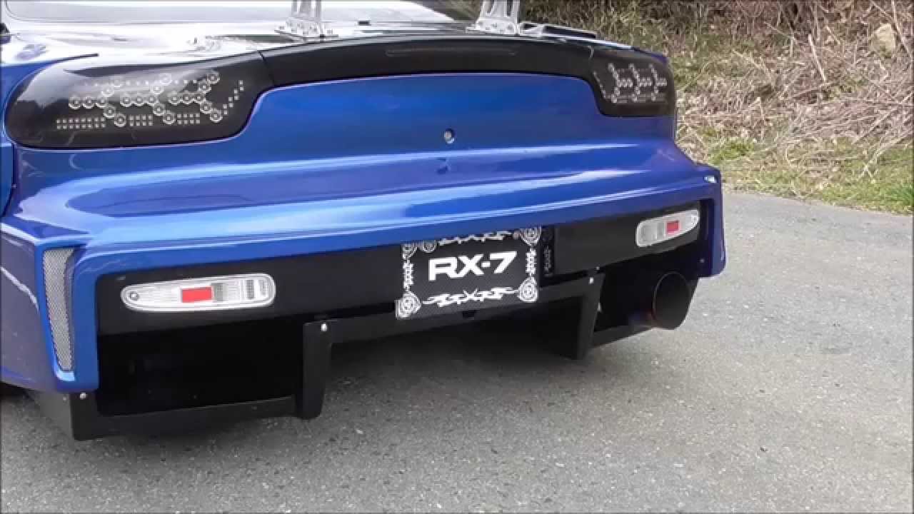 [RX-7 FD3S排気音]　amuseR1チタン＋Rmagic触スト