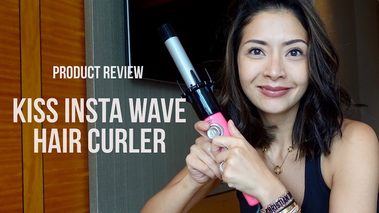 PRODUCT REVIEW: KISS INSTA WAVE CURLER | Cat Arambulo-Antonio