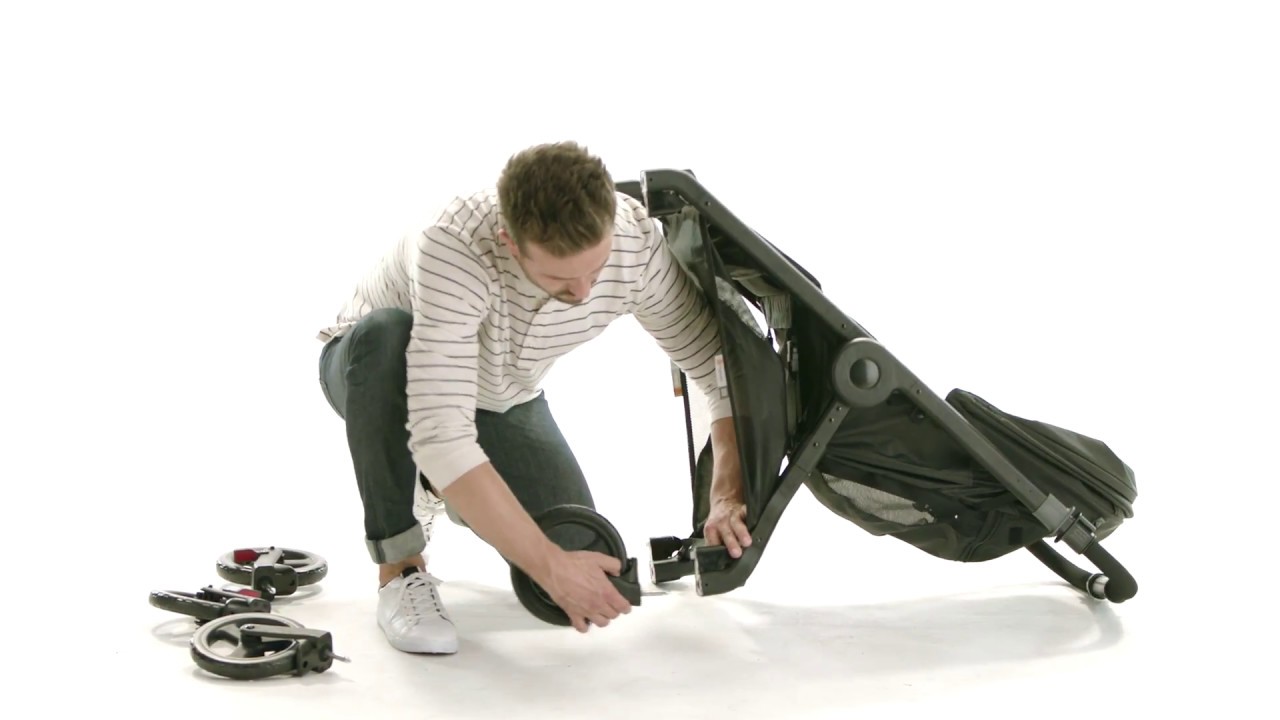 How Do I remove the 180 Stroller Wheels? | Ergobaby