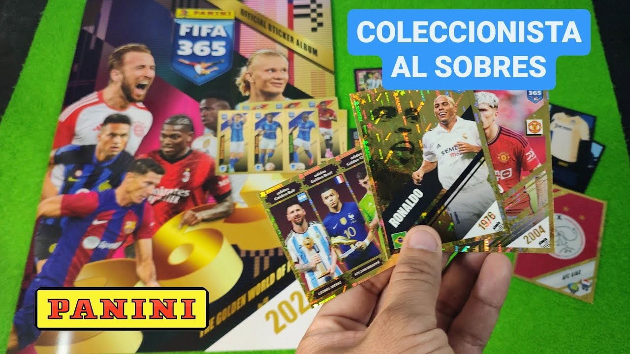 FIFA 365 sticker album 2024 Panini #1 Album y 4 sobres