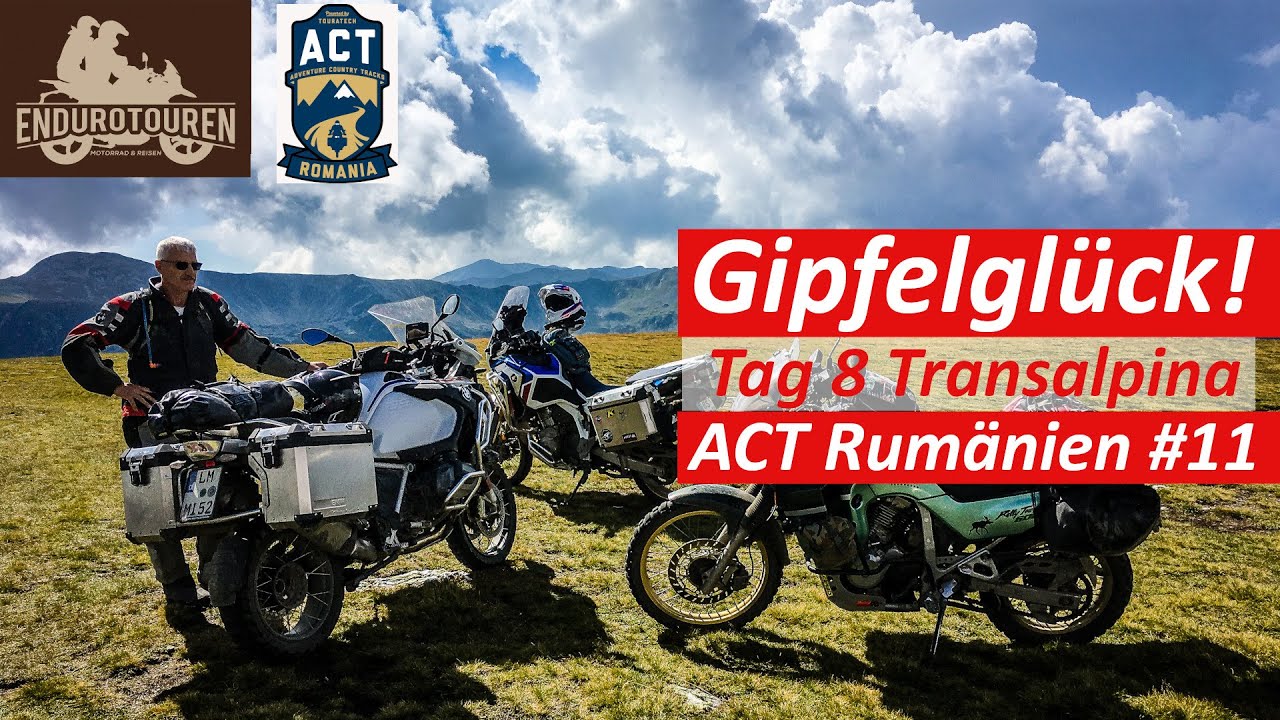 Endurowandern Rumänien #11 | ACT TET | Tag 8 | Transalpina | Offroad | Sperrung wg. Rally | Karpaten