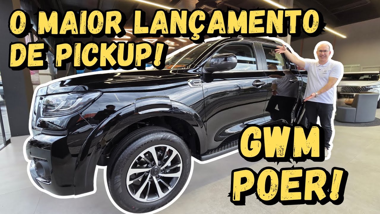 UM SUPER LANÇAMENTO GWM POER CHEGA PARA BRIGAR COM PICAPES LÍDERES!!!