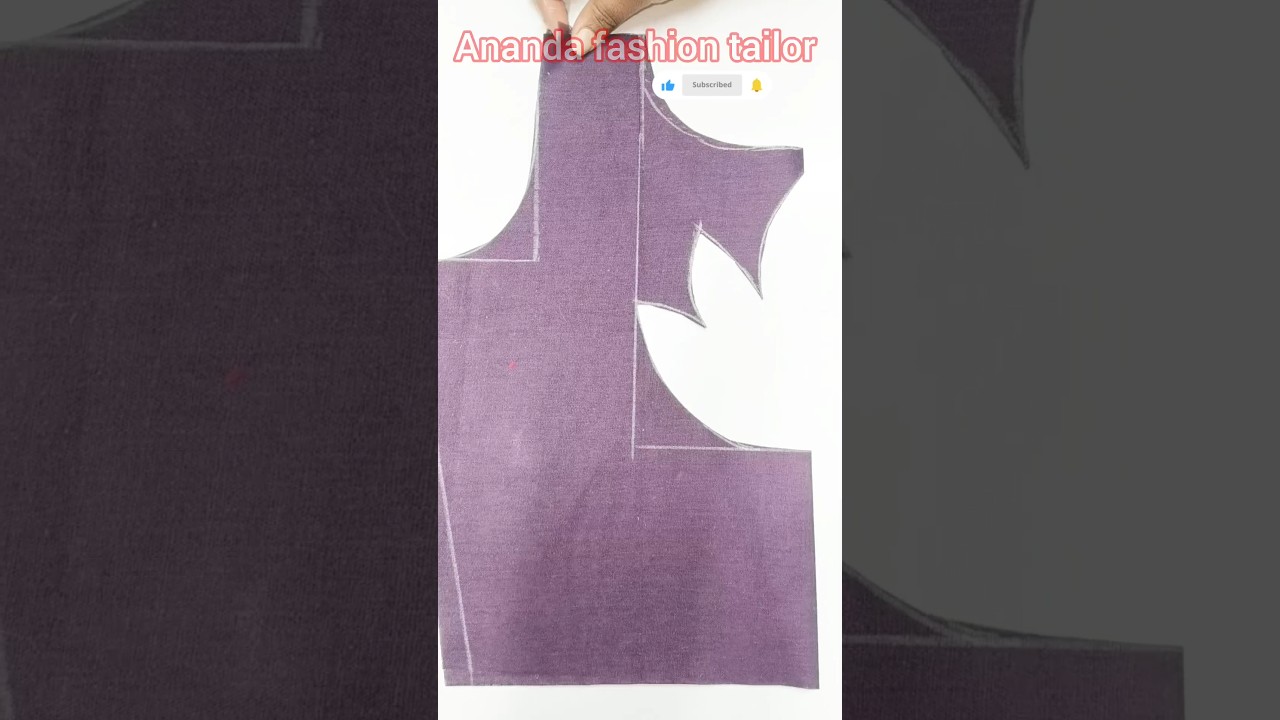Beautiful and easy back neck design /gle ka design banane ka tarika #shorts #blouse