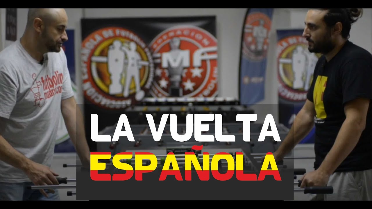 La vuelta, futbolín