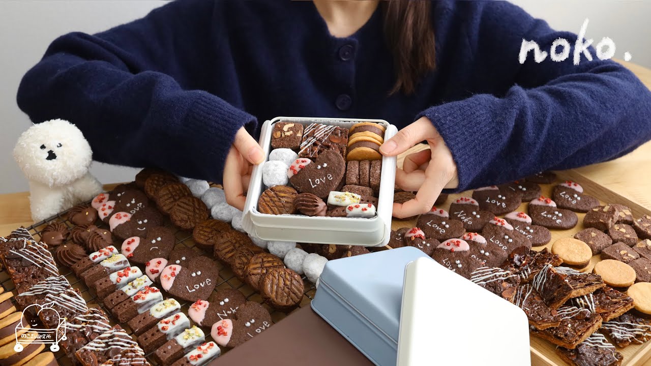 【チョコ縛り】本気のバレンタイン🍫❤️‍🔥｜クッキー缶を大量生産