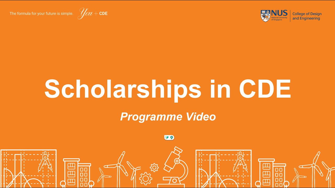 CDE e-Open House 2026: Scholarships in CDE (Programme Video)