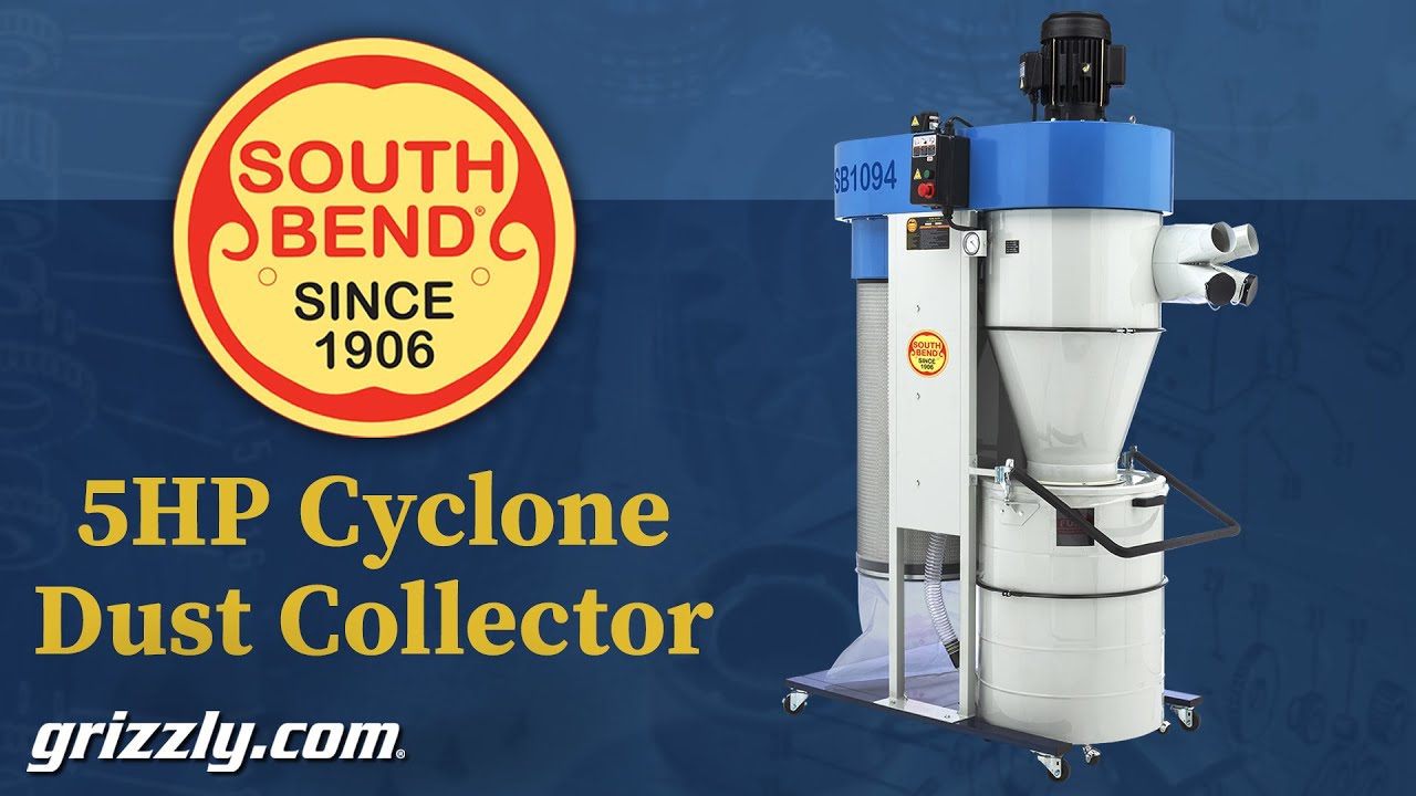 South Bend 5 HP Cyclone Dust Collector SB1094