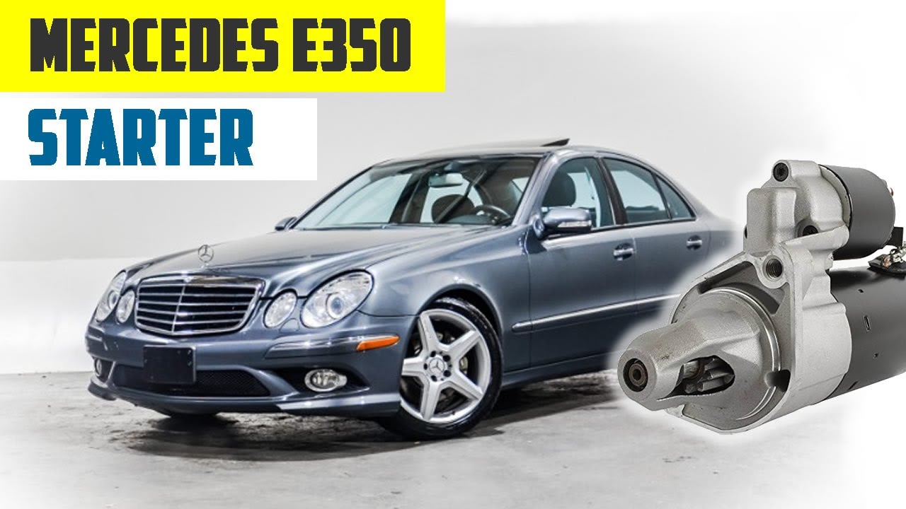 КАК ЗАМЕНИТЬ СТАРТЕР НА MERCEDES E350 4MATIC 2001-2009 W211 #стартер #замена #e350 #4matic