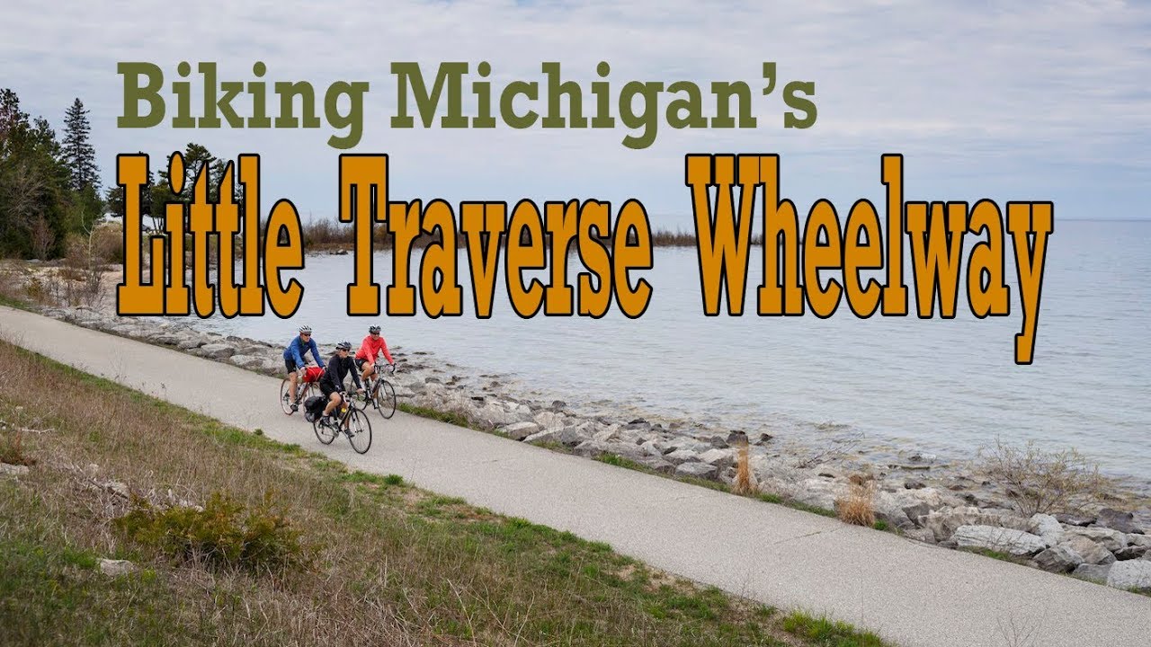 Scenic 26+ mile bike trail - Little Traverse Wheelway in Petoskey MI