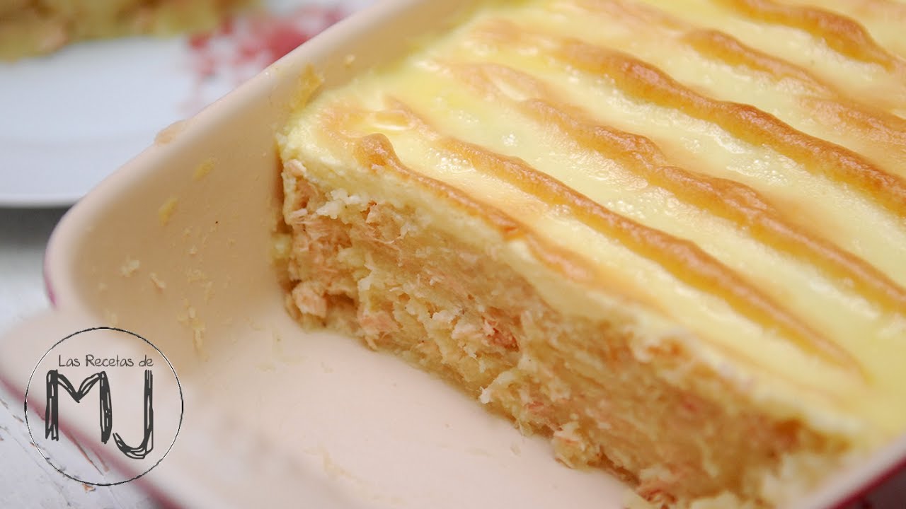 Pastel fácil de patata y atún ¡Escandalosamente rico!