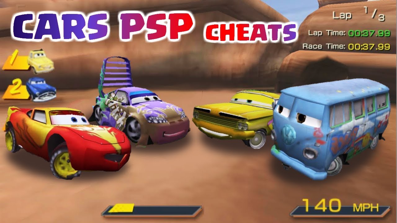 CARS PSP - Cheats Unlock all Car character Paint job