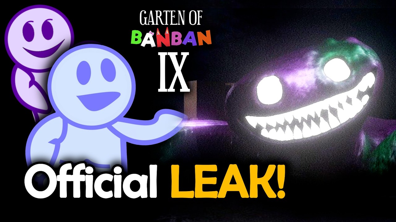 Garten of BanBan 9 – FIRST REAL LEAK Just Dropped by Euphoric Brothers…