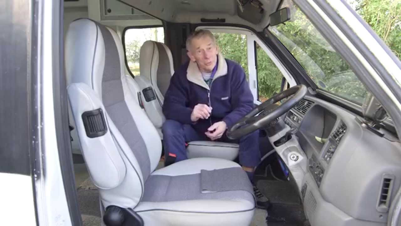 Practical Motorhome on swivelling seats