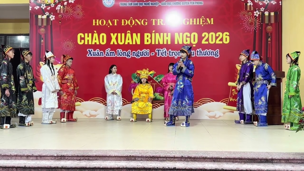 Tiết mục Táo Quân chào xuân Bính Ngọ 2026 của Chi đoàn 11A8