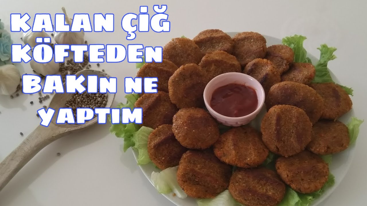 KALAN ÇİĞ KÖFTEDEN BAKIN NE YAPTIM- KALAN ÇİĞ  KÖFTE NASIL DEĞERLENDİRİLİR -Leziz Yemek Tarifleri