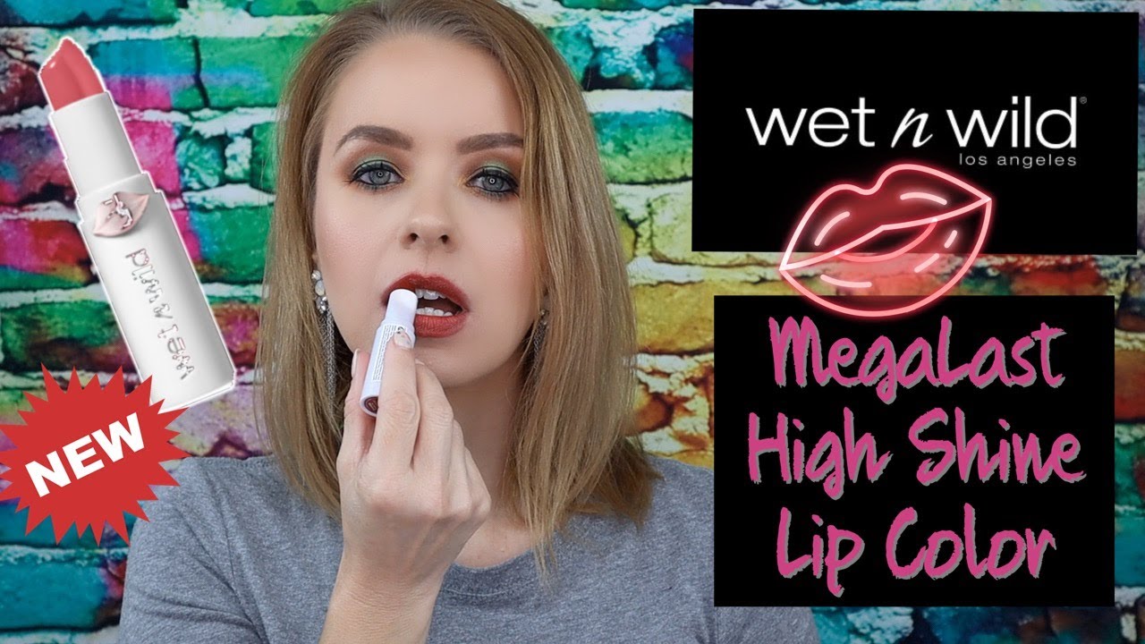 Wet n Wild Mega Last High-Shine Lip Color | All 13 Shades Swatched!