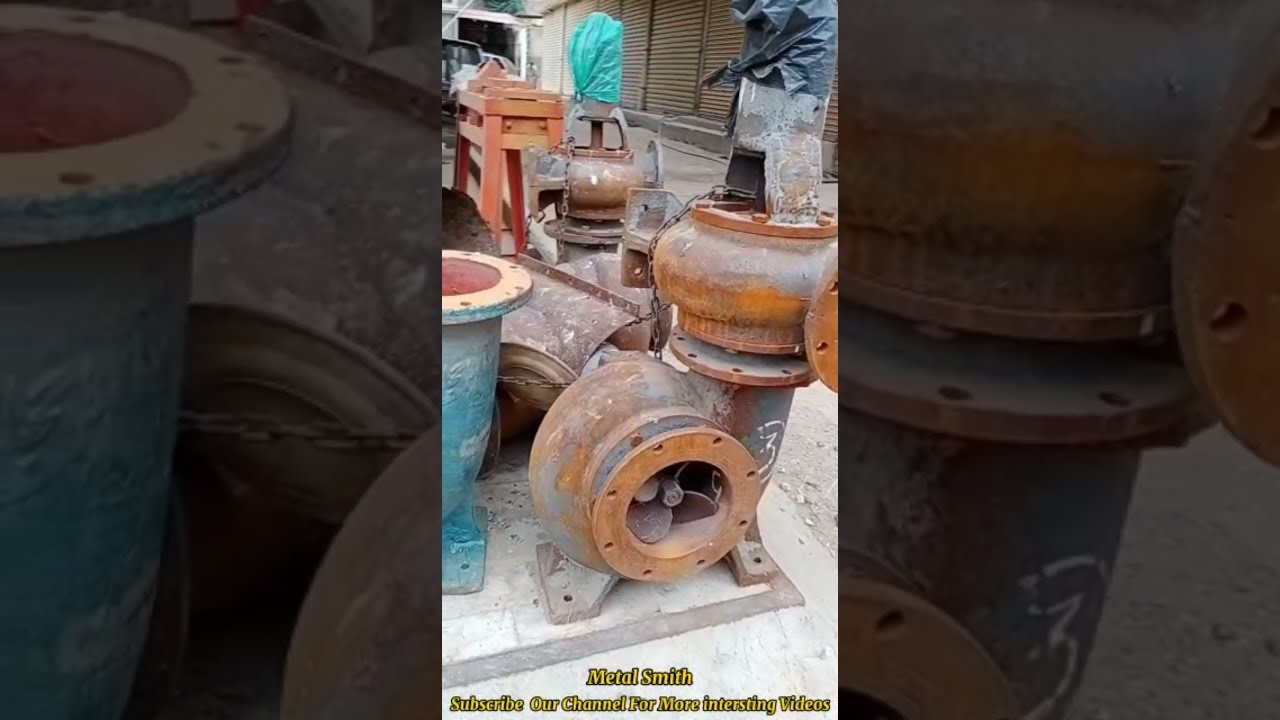 Rusty Water Pump shorts - Restoration - Old Rusty - Mirror polish - Iron Creativity - #shorts