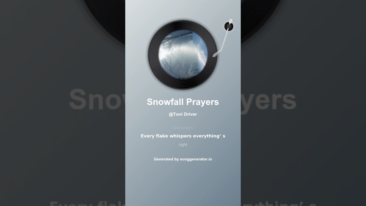 Snowfall Prayers