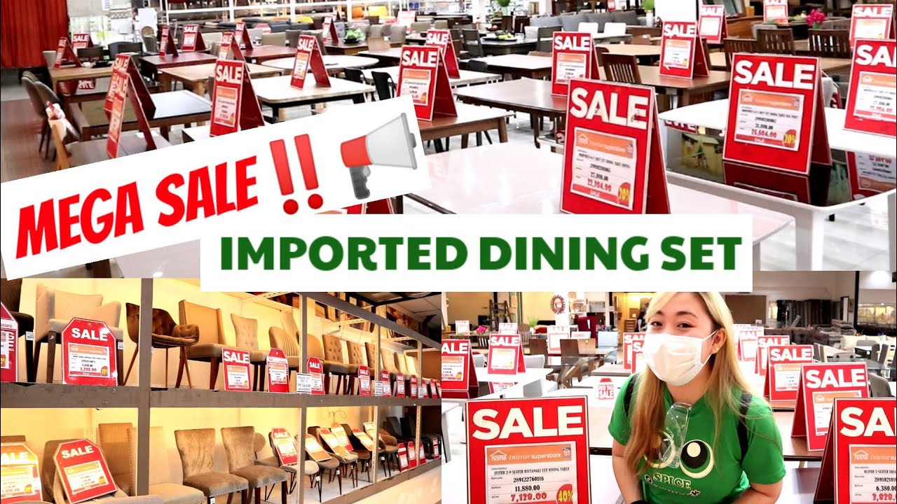 DINING SET - HOME DEPOT SALE! PRICES IN THE PHILIPPINES